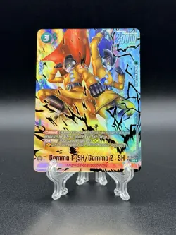 Gamma 1 : SH/Gamma 2 FB09-051 Alternate Art Dual Evolution Dragon Ball Card Engl - Image 1