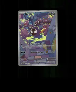 FAN-ART READ DESCRIPTION BELOW HOLO GASTLY Card GASTLY Pokemon Card p2 - Image 1
