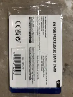 Perfect Order Prerelease Staff Promo 4 cards Sealed!!! - Image 2