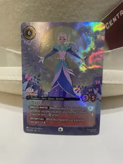 Elsa - Ice Artisan ENCHANTED Foil Card 233/204 Disney Lorcana TCG - Frozen - Image 1