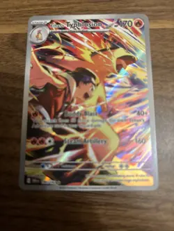Pokemon TCG Ethan's Typhlosion Destined Rivals Illustration Rare Card 190/182 - Image 2
