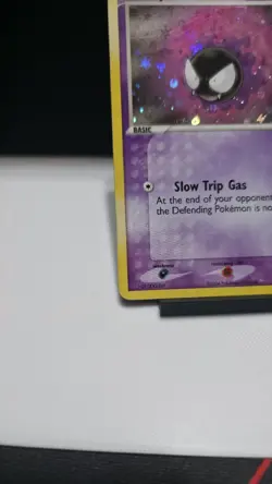 Gastly Reverse Holo 63/112 EX FireRed LeafGreen 2004 Pokemon Card LP - Image 3