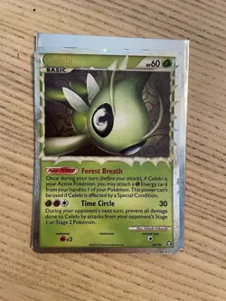 Pokemon Celebi Prime Ultra Rare Holo Triumphant 92/102 TCG Card - Image 2