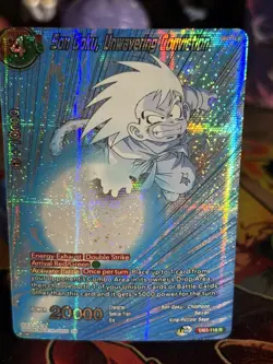 DRAGON BALL SUPER CCG SON GOKU, UNWAVERING CONVICTION #DB3- 116 R FOIL CARD NM - Image 1