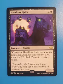 Magic the Gathering - Headless Rider 118/277 - Image 2