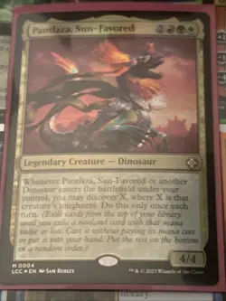 Pantlaza, Sun-Favored #4 (Foil) (NM) Lost Caverns of Ixalan LCC Magic MTG - Image 1