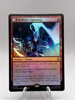 Redirect Lightning 0151 Foil Avatar: The Last Airbender TLA MTG NM - Image 1