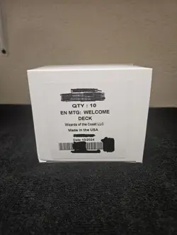 MTG WELCOME DECK SET OF 10 PROMO 10/2024 NM SEALED WHITE BLUE BLACK RED GREEN - Image 1