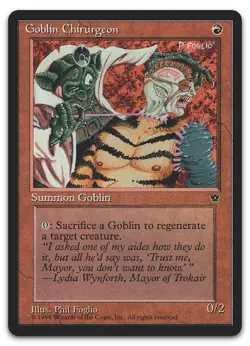 Goblin Chirurgeon (Foglio) (LP) Fallen Empires FEM Magic MTG - Image 1