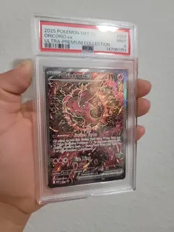 Pokemon 2025 Oricorio ex 024 Full Art Ultra-Premium Collection PSA 9 - Image 3