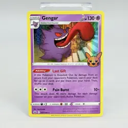 Pokemon TCG Gengar 57/198 Trick or Trade Chilling Reign Holo Rare 2021 NM - Image 1