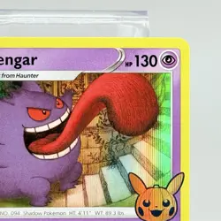 Pokemon TCG Gengar 57/198 Trick or Trade Chilling Reign Holo Rare 2021 NM - Image 3