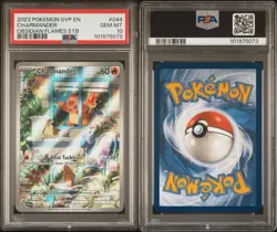 Pokemon Charmander 044 Scarlet & Violet Promo Holo PSA 10 2023 - Image 3