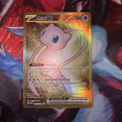 Pokemon Mew EX TCG 205/165 Sv: Scarlet & Violet 151 Holo Hyper Rare NM Condition - Image 1