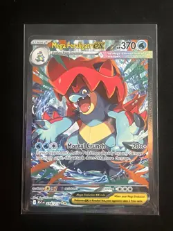 Pokemon TCG Ascended Heroes Mega Feraligatr EX 274/217 SIR - Image 1