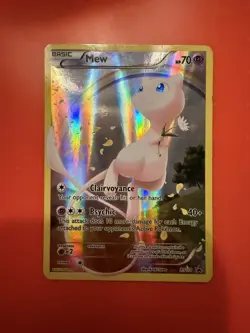 Pokemon Mew EX TCG Full Art Holo Rare xy110 - Image 1