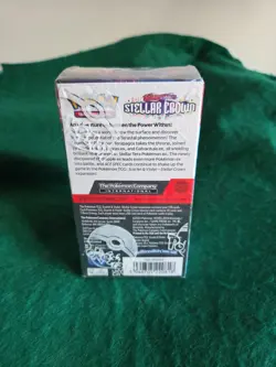 Pokemon TCG Stellar Crown Half Booster Box (18 Packs) - New & Sealed - Image 3