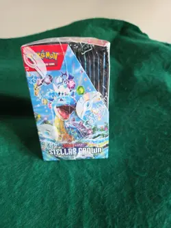 Pokemon TCG Stellar Crown Half Booster Box (18 Packs) - New & Sealed - Image 4