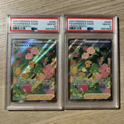 2x [PSA 10] 2023 Crown Zenith Gardenia's Vigor GG61/GG70 Full Art (Grade Order) - Image 1