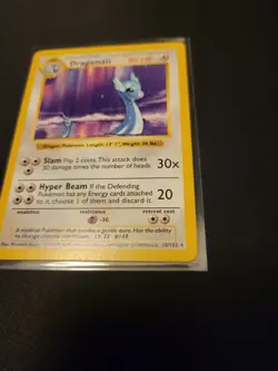 Pokemon Dragonair 18/102 -Base Set Shadowless- NM - Image 3