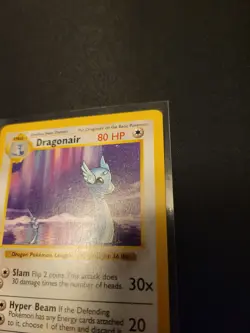 Pokemon Dragonair 18/102 -Base Set Shadowless- NM - Image 4