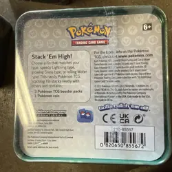 Pokemon TCG 2022 Stacking Tin – Grass Type - New Sealed - Image 2