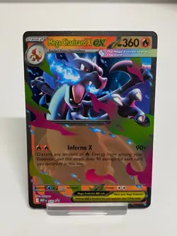 Pokemon MEGA Charizard X & Y ex MEP 029 + 030 Mega Evolution PROMO *NEAR MINT* - Image 2