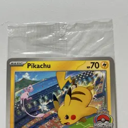 Pikachu 190 Sv: Scarlet & Violet Holo SEALED PROMO Pokemon Card - Image 2