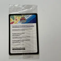 Pikachu 190 Sv: Scarlet & Violet Holo SEALED PROMO Pokemon Card - Image 4