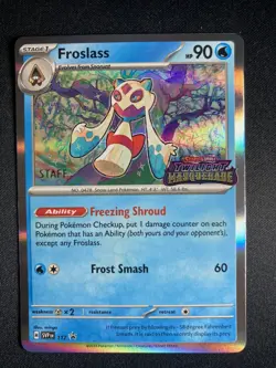Froslass Pokemon SVP Promo 117 (Prerelease) [Staff] NM - Image 1