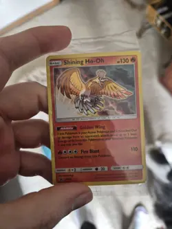 Shining Ho-Oh SM70 Holo Foil Factory SEALED Pokemon Black Star Promo - Image 1