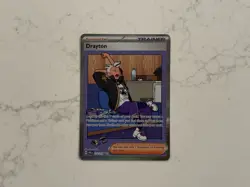 Pokemon TCG Drayton 172/131 Special Illustration Rare SIR Prismatic Evolutions - Image 1