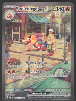 Skeledirge ex 258/193 SIR Pokemon TCG Paldea Evolved NM - Image 1