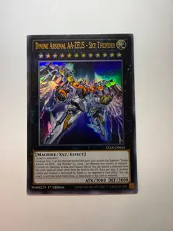 Yugioh - Divine Arsenal AA-Zeus - Sky Thunder - Ultra - 1st - STAX-EN044 - NM - Image 1
