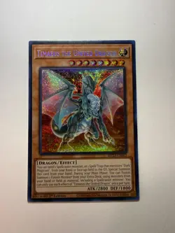 Yugioh - Timaeus the United Dragon - Secret - 1st - MP23-EN003 - NM - Image 1