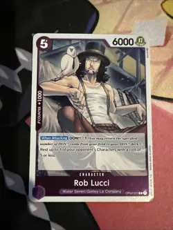 One Piece TCG Pillar of Strength Foil Rob Lucci (071) - Image 1