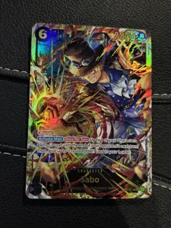 Sabo (120) OP13-120 - One Piece TCG Carrying On His Will SEC - Image 1