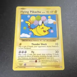 Pokemon Flying Pikachu Evolutions Secret Rare Regular 110/108 40 HP Card - Image 1