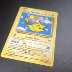 Pokemon Flying Pikachu Evolutions Secret Rare Regular 110/108 40 HP Card - Image 2
