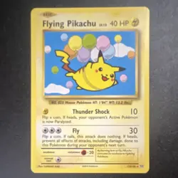 Pokemon Flying Pikachu Evolutions Secret Rare Regular 110/108 40 HP Card - Image 4