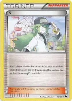 Pokemon Dark Explorers Uncommon Card - N 96/108 - Image 1