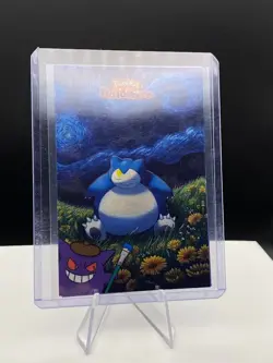 Snorlax & Pikachu Van Gogh Cracked Ice Holo - Halloween Card Database 2025 Peru - Image 3