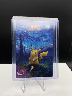 Snorlax & Pikachu Van Gogh Cracked Ice Holo - Halloween Card Database 2025 Peru - Image 4