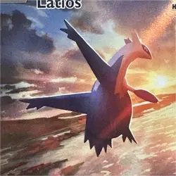 Pokemon Latios 203/191 SSP EN Rare Holo Dragon 120 HP Card 2024 - Image 1