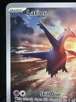 Pokemon Latios 203/191 SSP EN Rare Holo Dragon 120 HP Card 2024 - Image 2