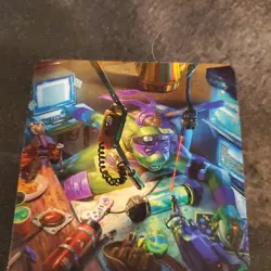 Donatello, the Brains Art Card (Gold-Stamped Signature) [Teenage Mutant Ninja T - Image 2