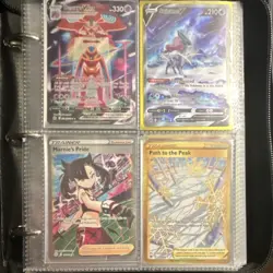 Pokemon Cards barely used in good condition for a good deal, includes binder - Image 2