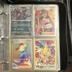 Pokemon Cards barely used in good condition for a good deal, includes binder - Image 4