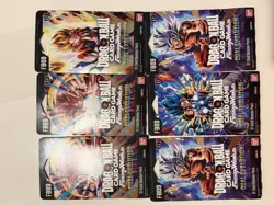 Dragon Ball Super Card Game Fusion World FB09 Dual Evolution Booster Packs x6 - Image 1