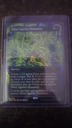 Slime Against Humanity (7077) Secret Lair Drop Foil - Image 1